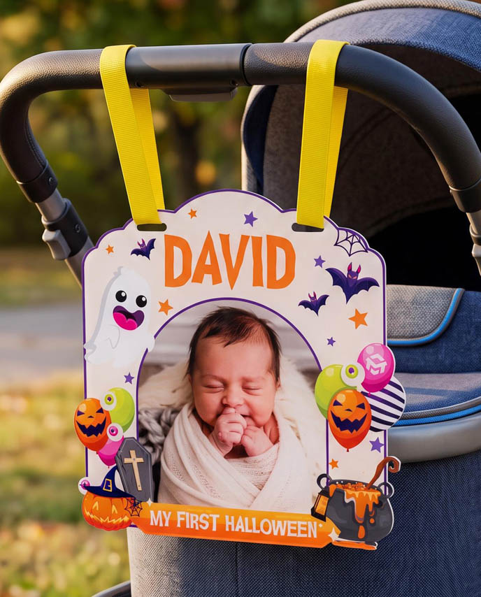 Custom Shape Acrylic Stroller Sign