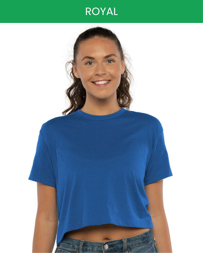 Women's Ideal Crop Top Next Level 1580 (Made in US) - Print on