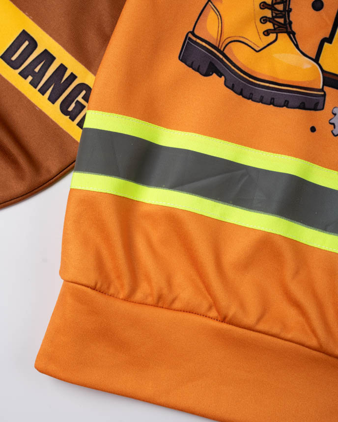 All-over Print Reflective Sweatshirt (Lightweight)
