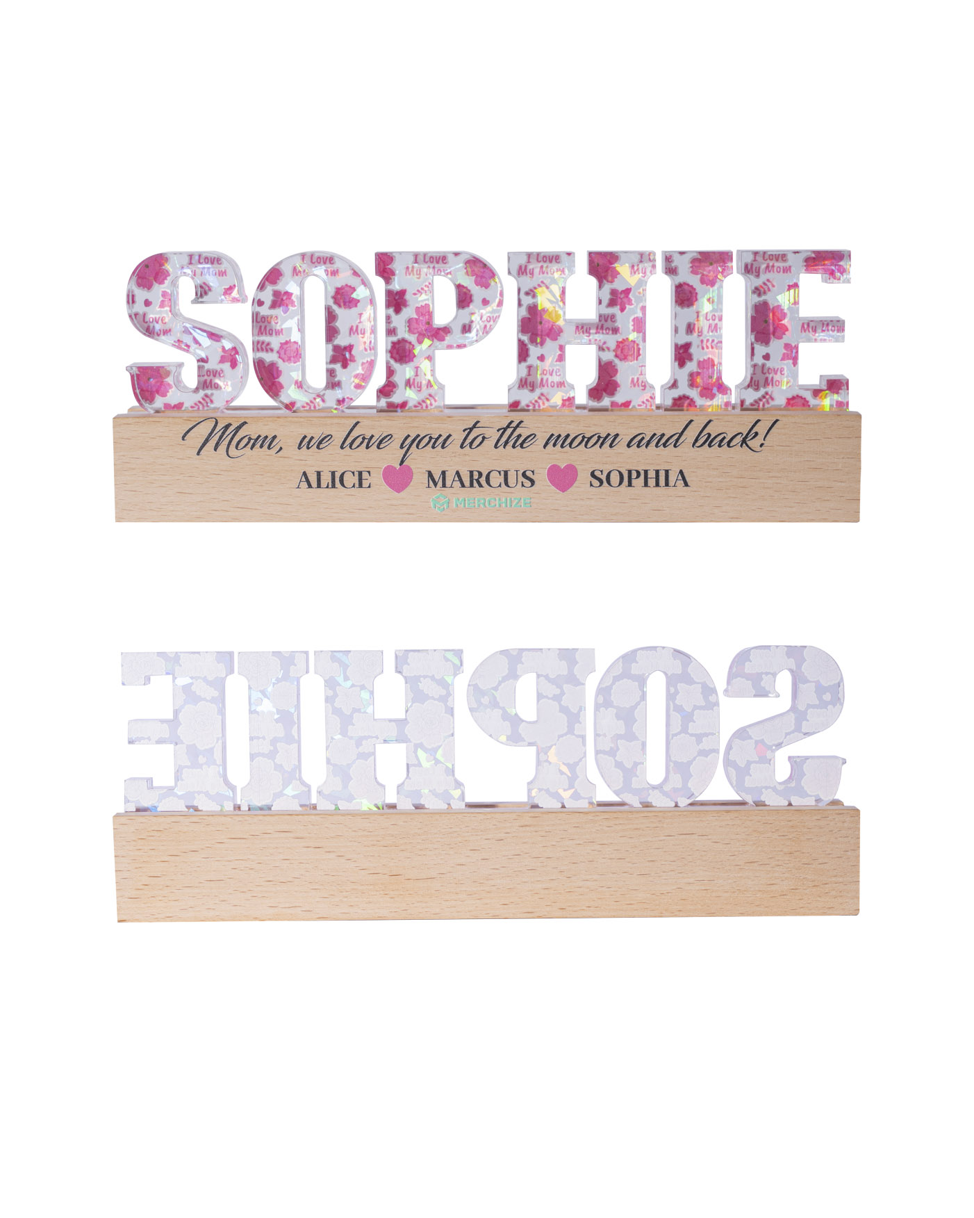 Hologram Name Night Light