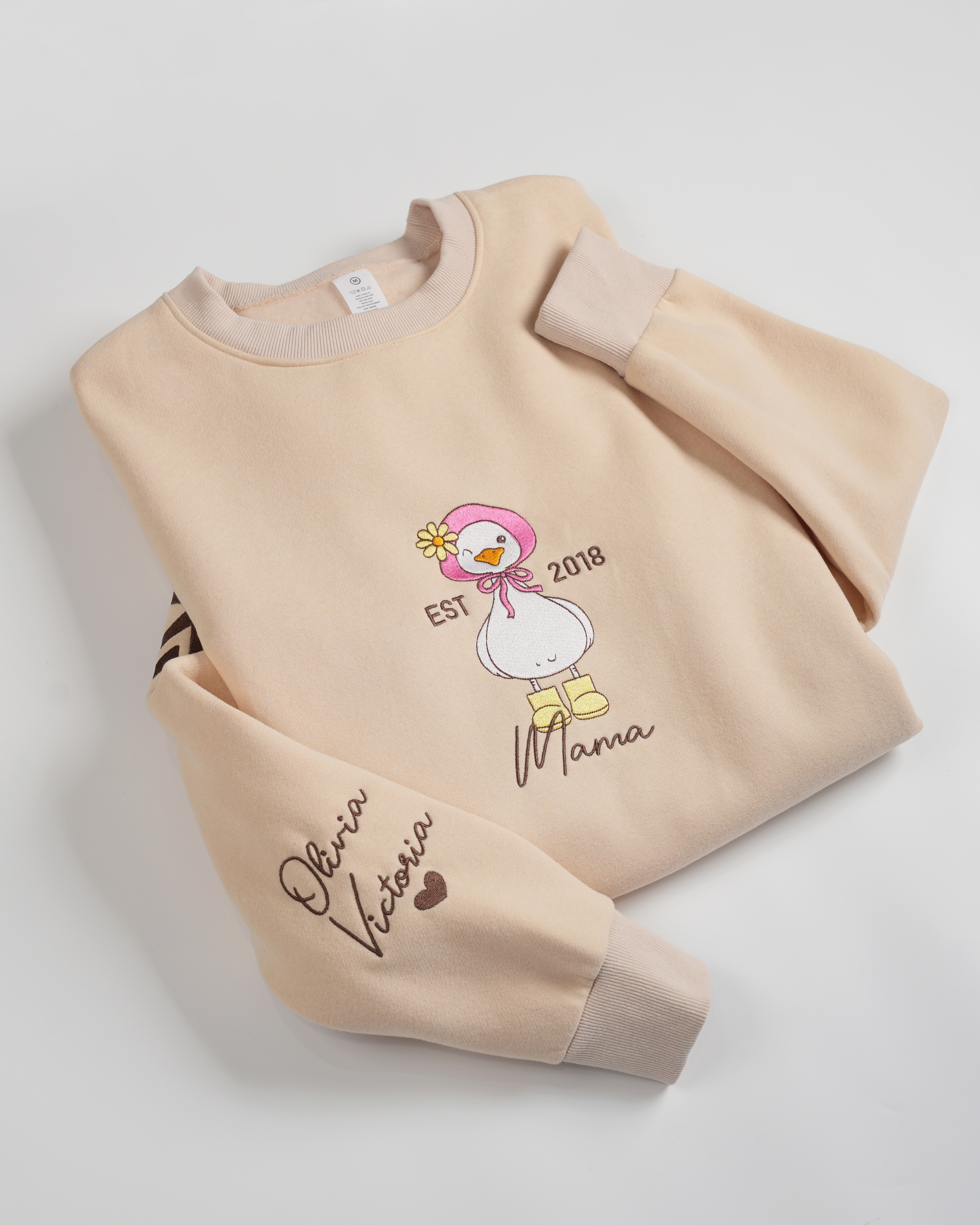 Embroidered Classic Unisex Sweatshirt