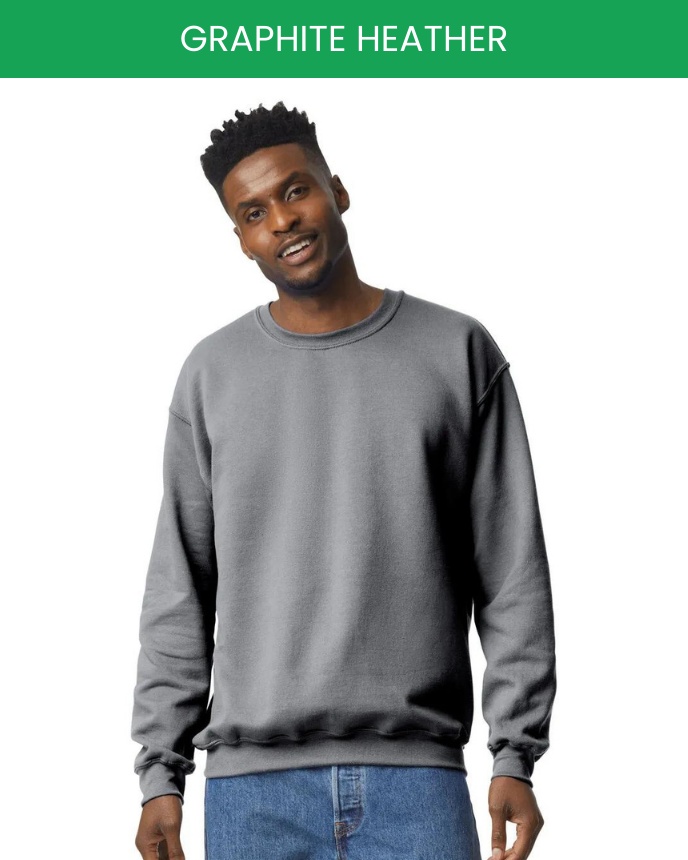 Charcoal grey discount crew neck sweatshirt