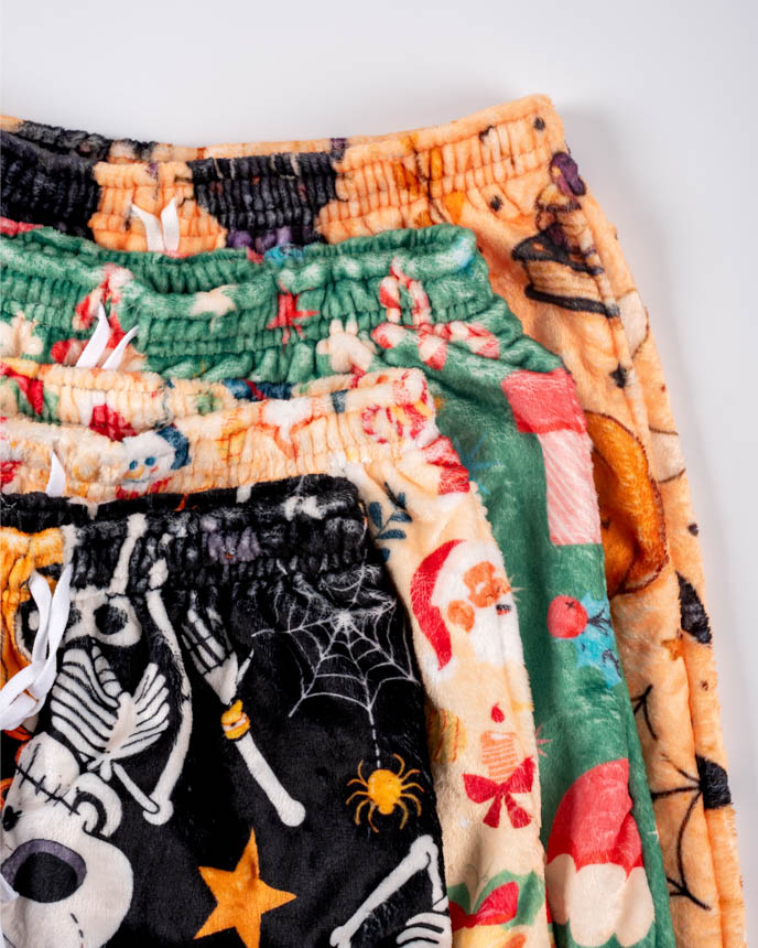 All-over Print Fleece Pajama Pants