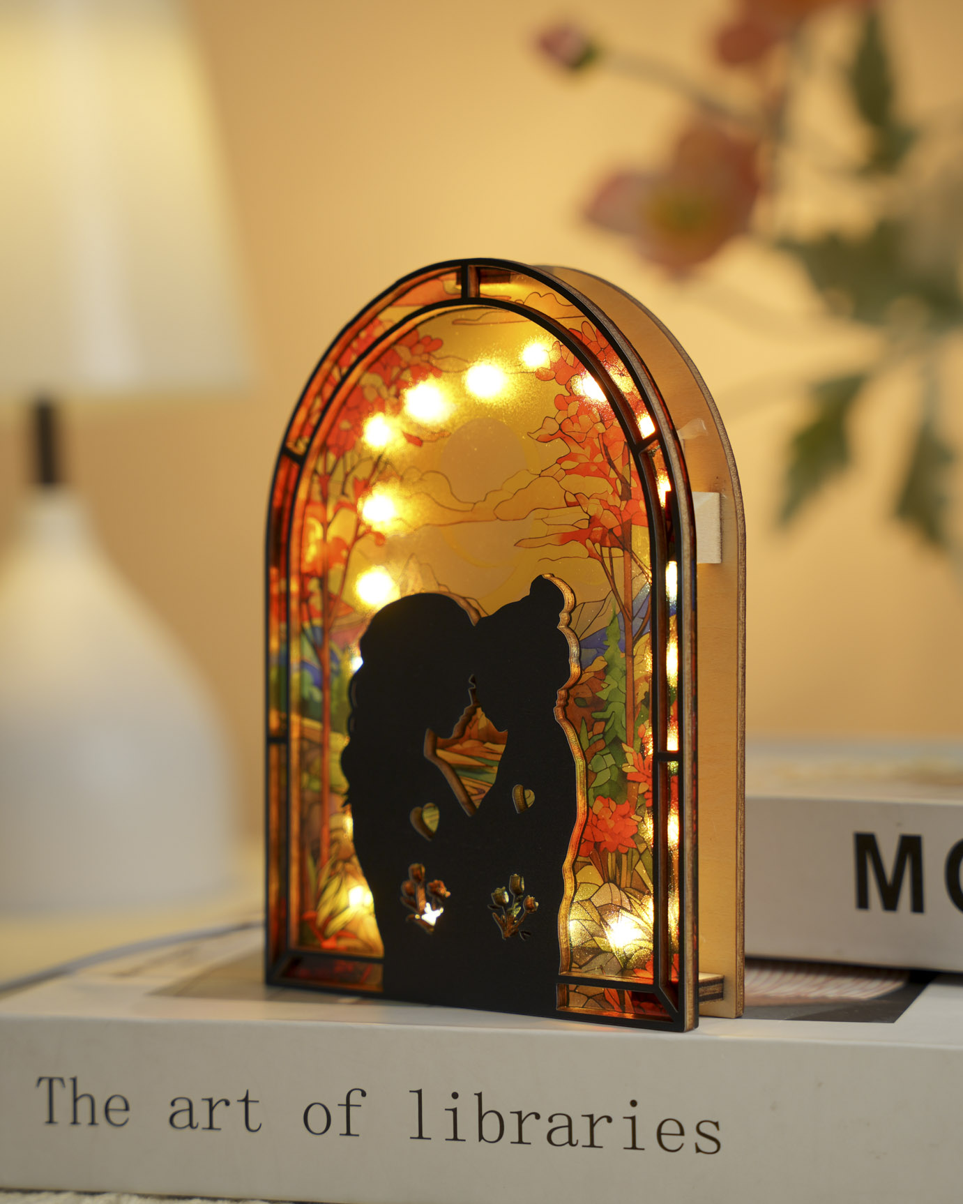 Custom Shape Suncatcher Photo Night Light Box