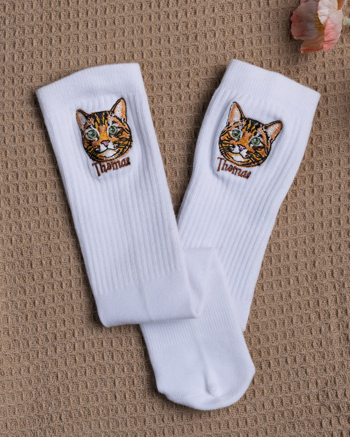 Embroidered Socks