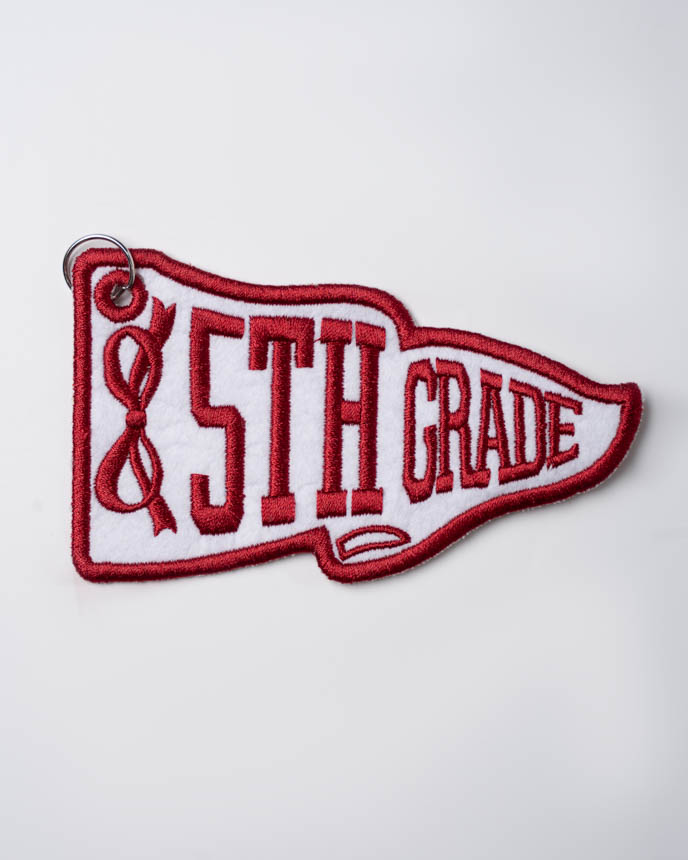Custom Shape Embroidered Tag