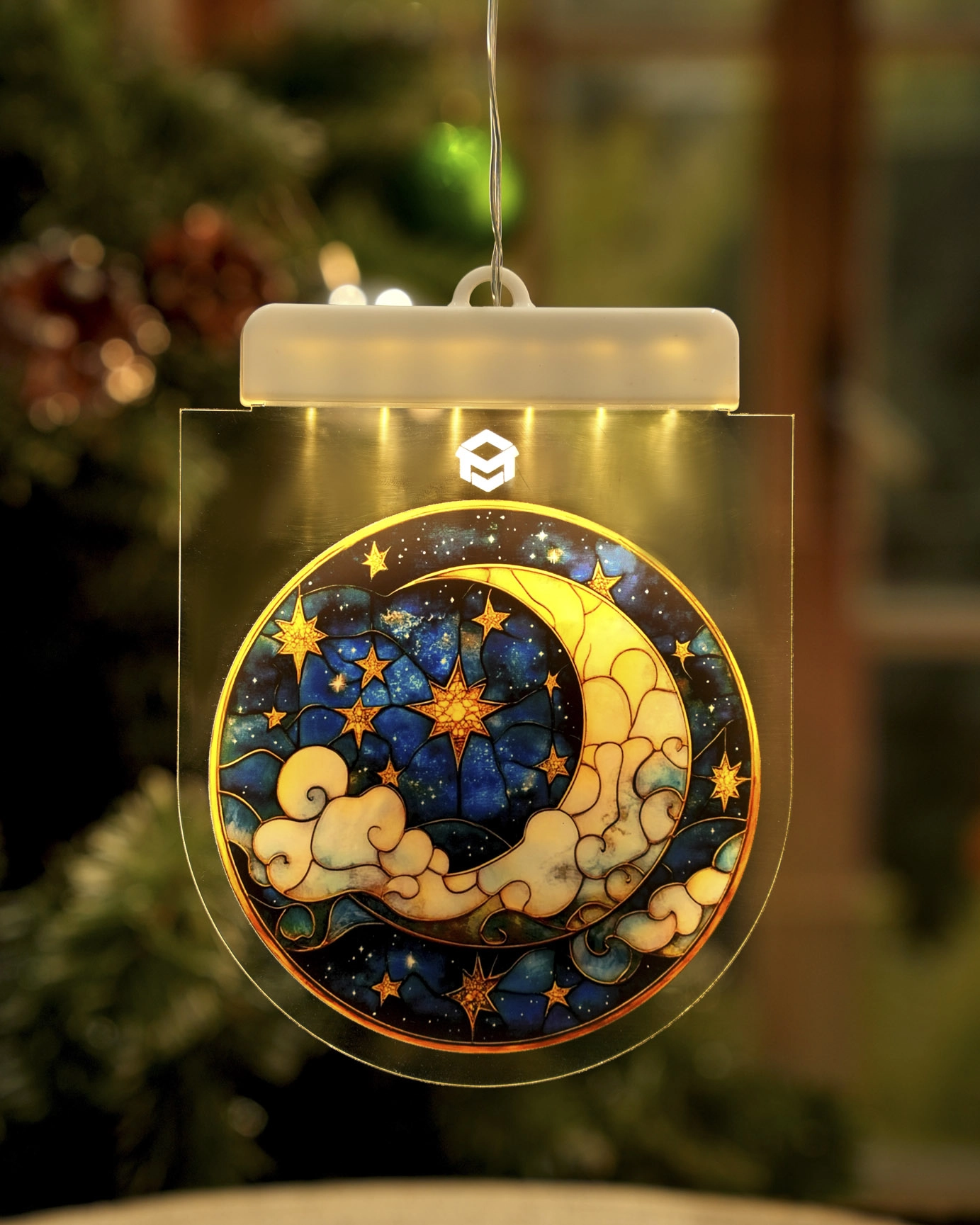 Custom Shape Acrylic LED Hanging Light Lamp 