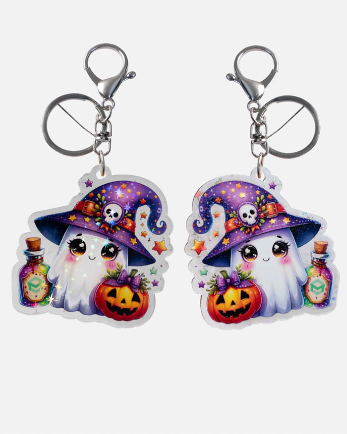 Custom Shape Acrylic Hologram Keychain