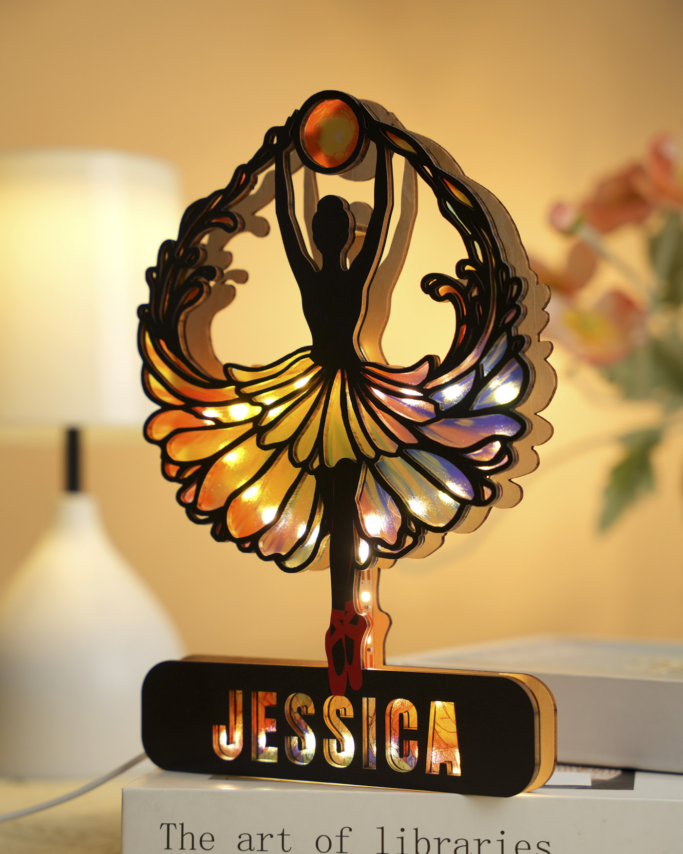 Custom Shape Suncatcher Photo Night Light Box