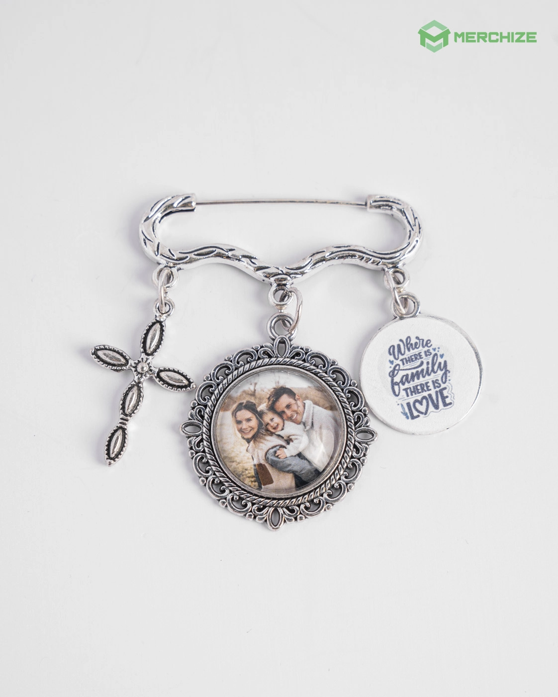 Photo Charm Pin