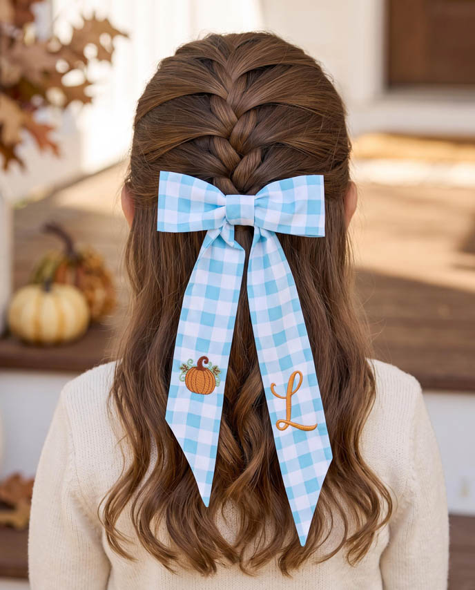 Embroidered Hair Scarf