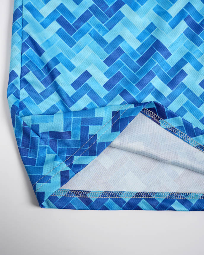 All-over Print Collared Football Jersey