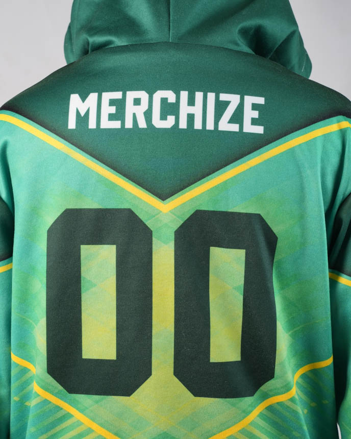 All-over Print Fleece Zip Hoodie