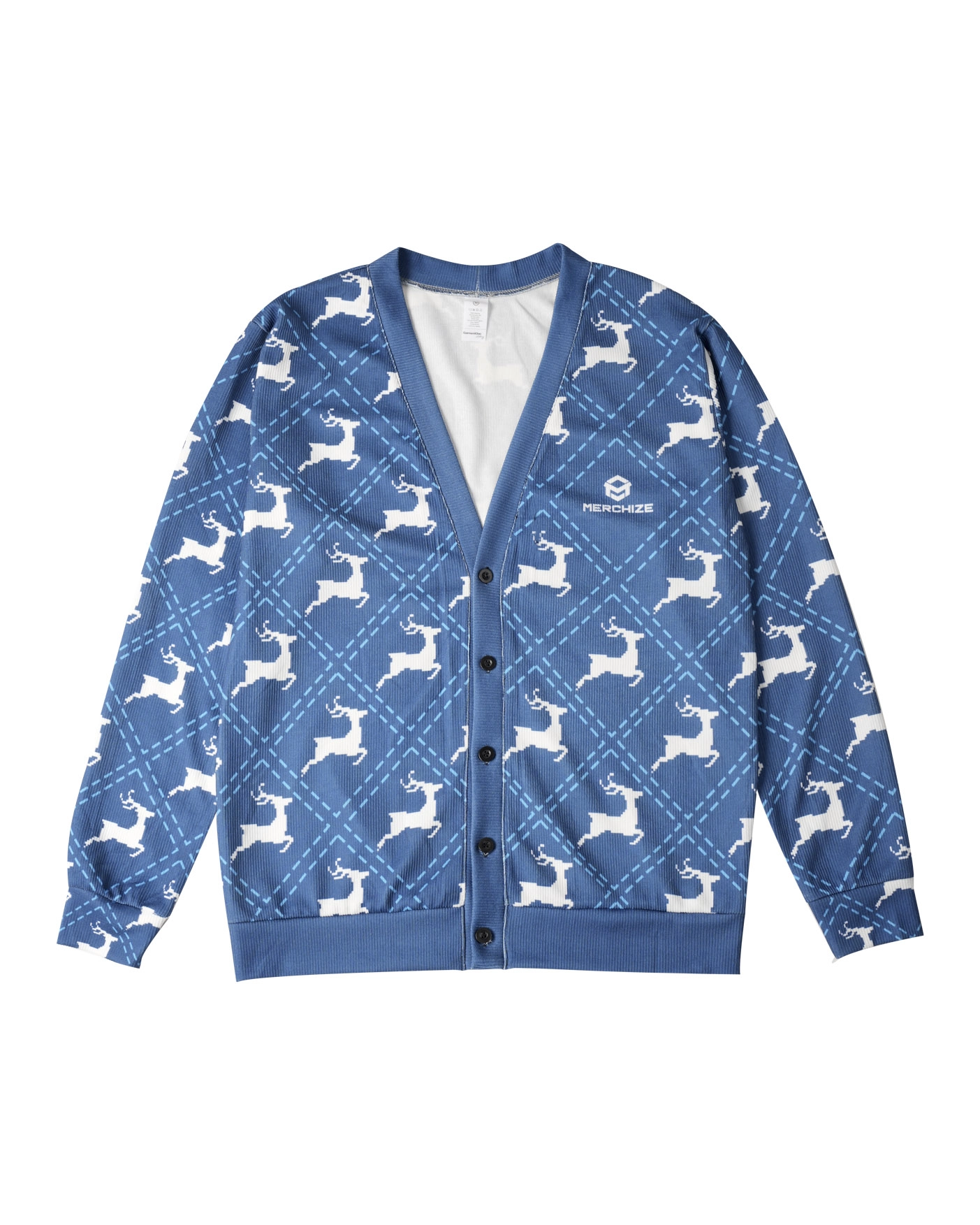 All-over Print Knitted Cardigan