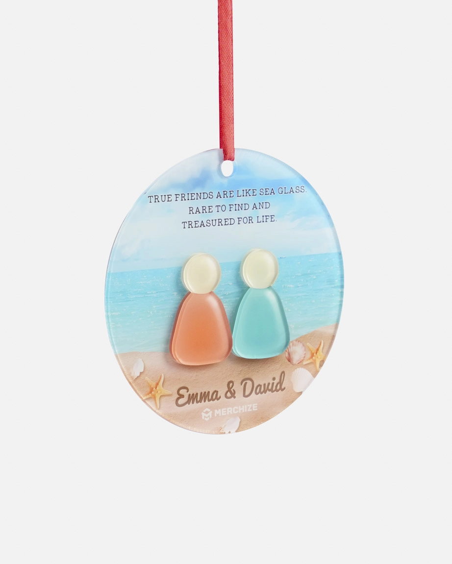 Custom Shape 2-Layer Acrylic Ornament