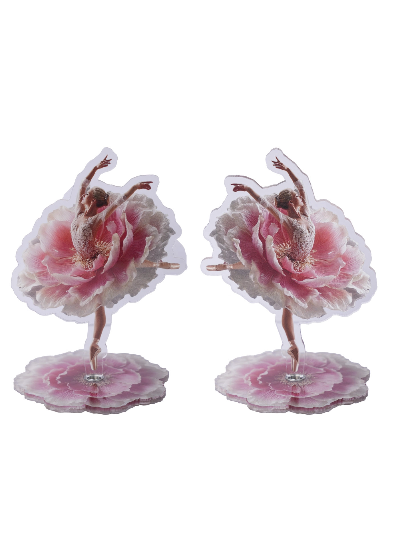 Custom Shape Acrylic Spinning Standee