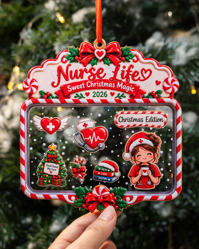 Custom Shape 2-Layer Acrylic Ornament (2-side Printed)