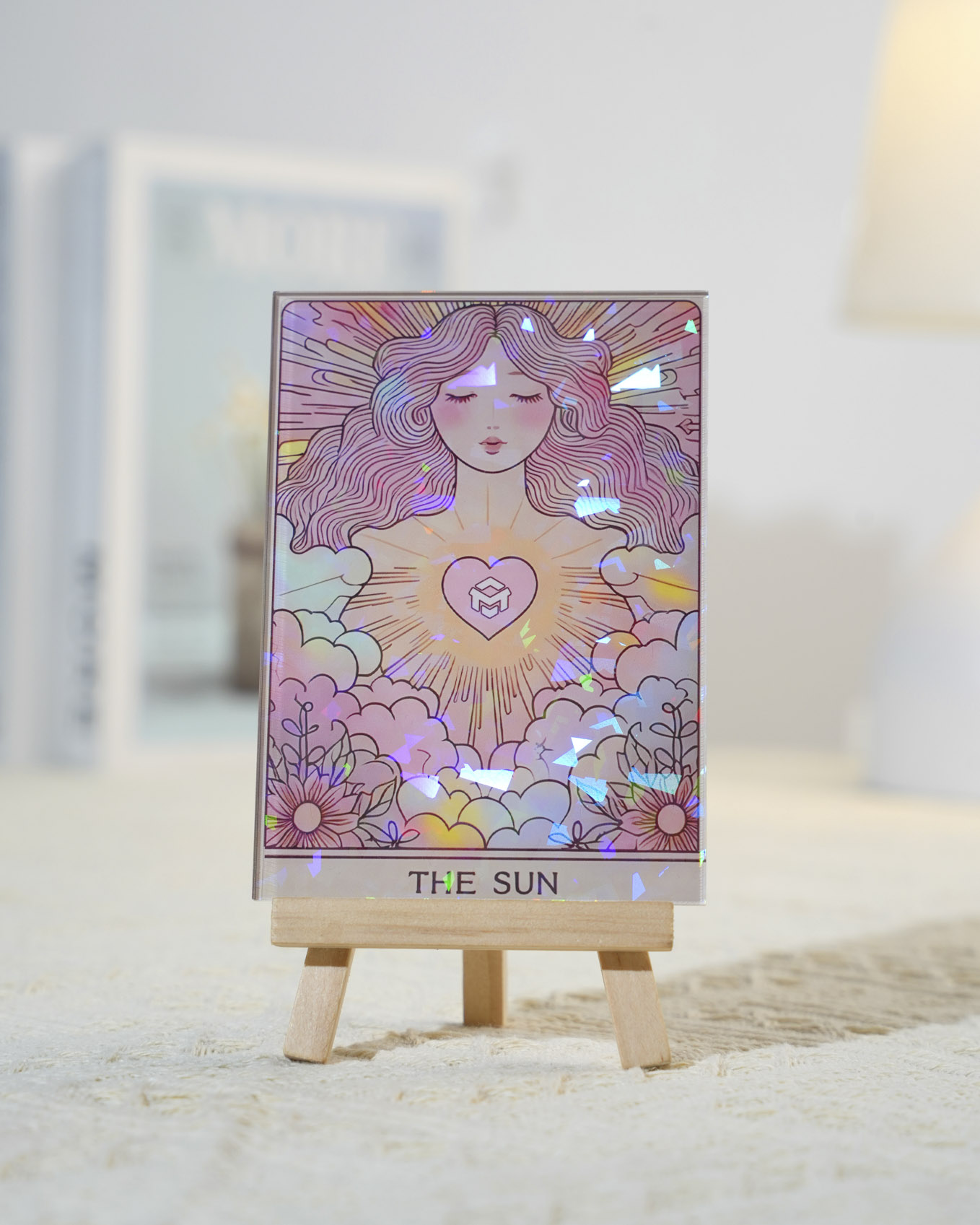 Custom Shape Hologram Card