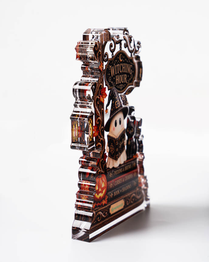2-sided printed Acrylic Plaque (without stand) 0.6 IN