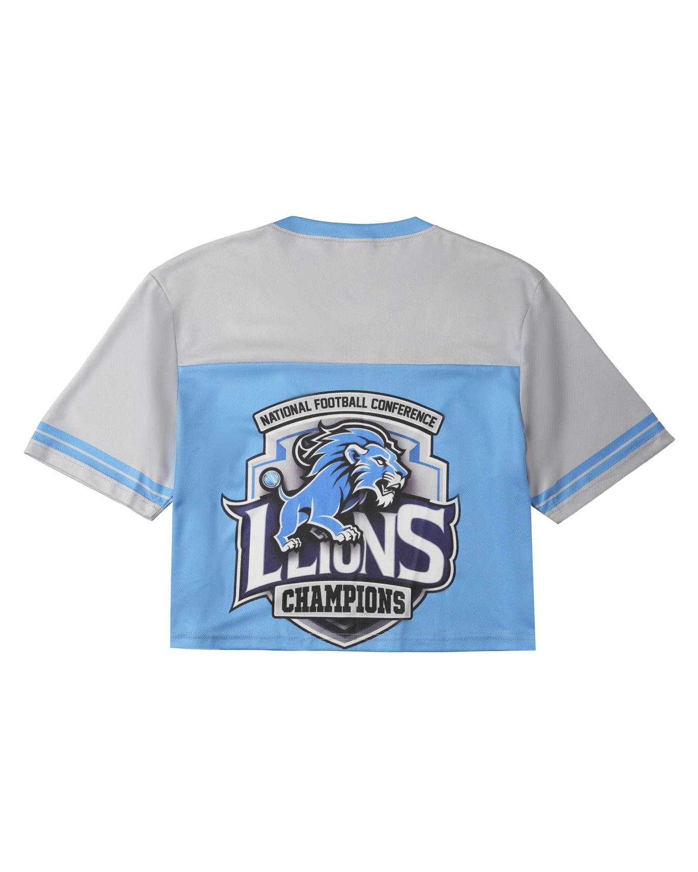 All-over Print Crop Top Football Jersey