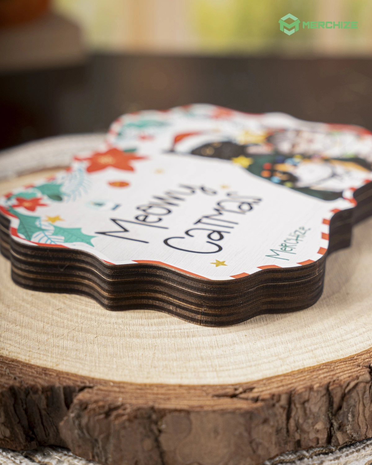 Custom Shape Wooden Block