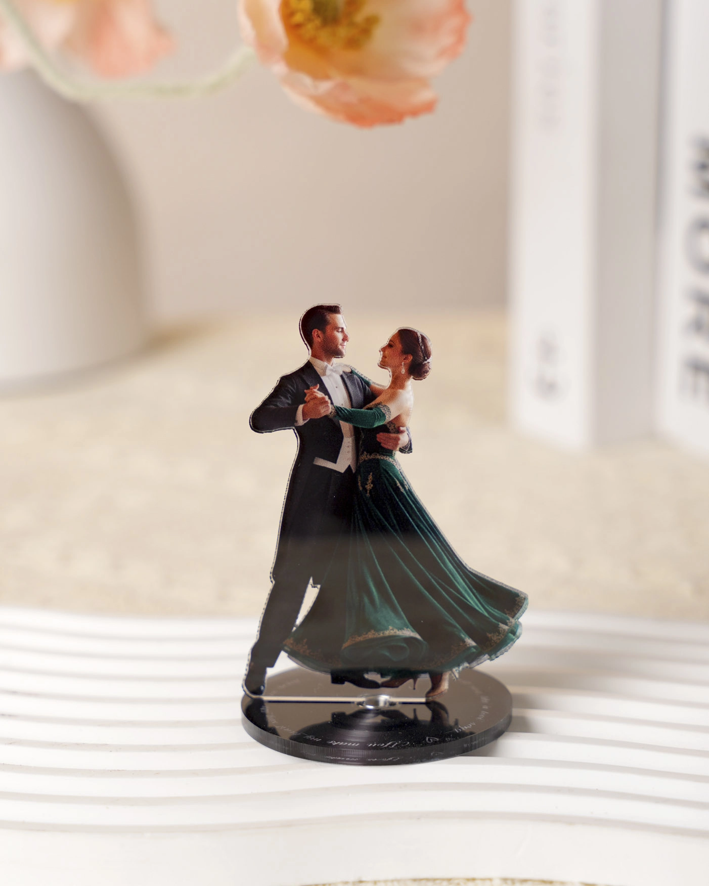 Custom Shape Acrylic Spinning Standee