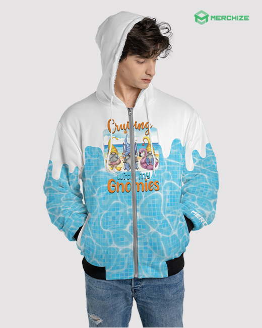 Print On Demand All-Over Print Pullover Hoodies with Automated