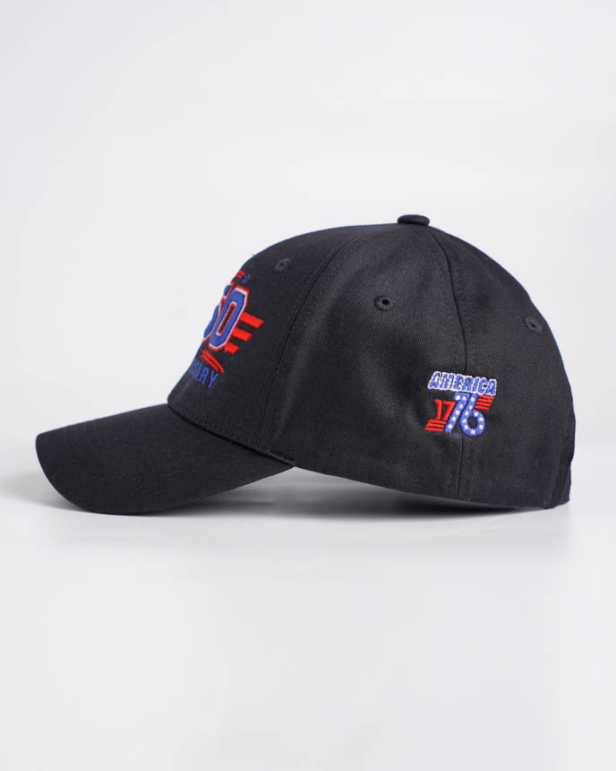 Flat and 3D Puff Embroidered Cap  