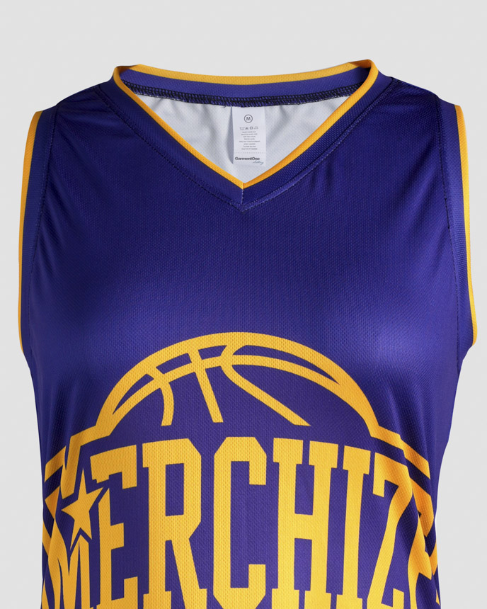 All-over Print Basketball Jersey Dress 