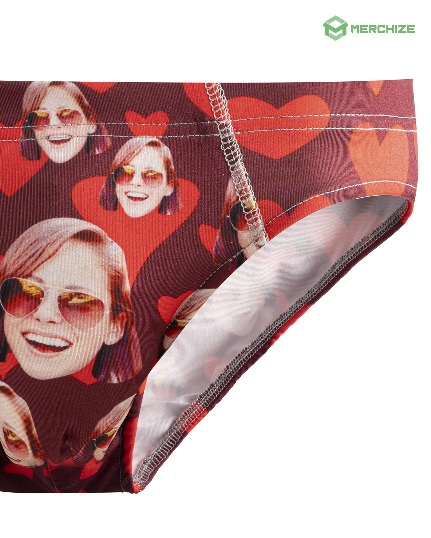All-over Print Swim Briefs