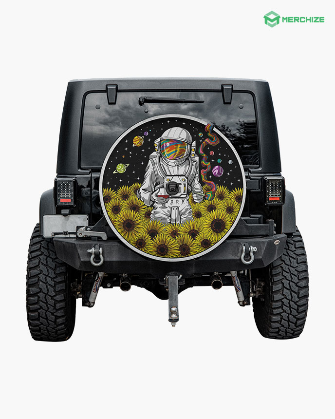 Spare Tire Cover With Backup Camera Hole