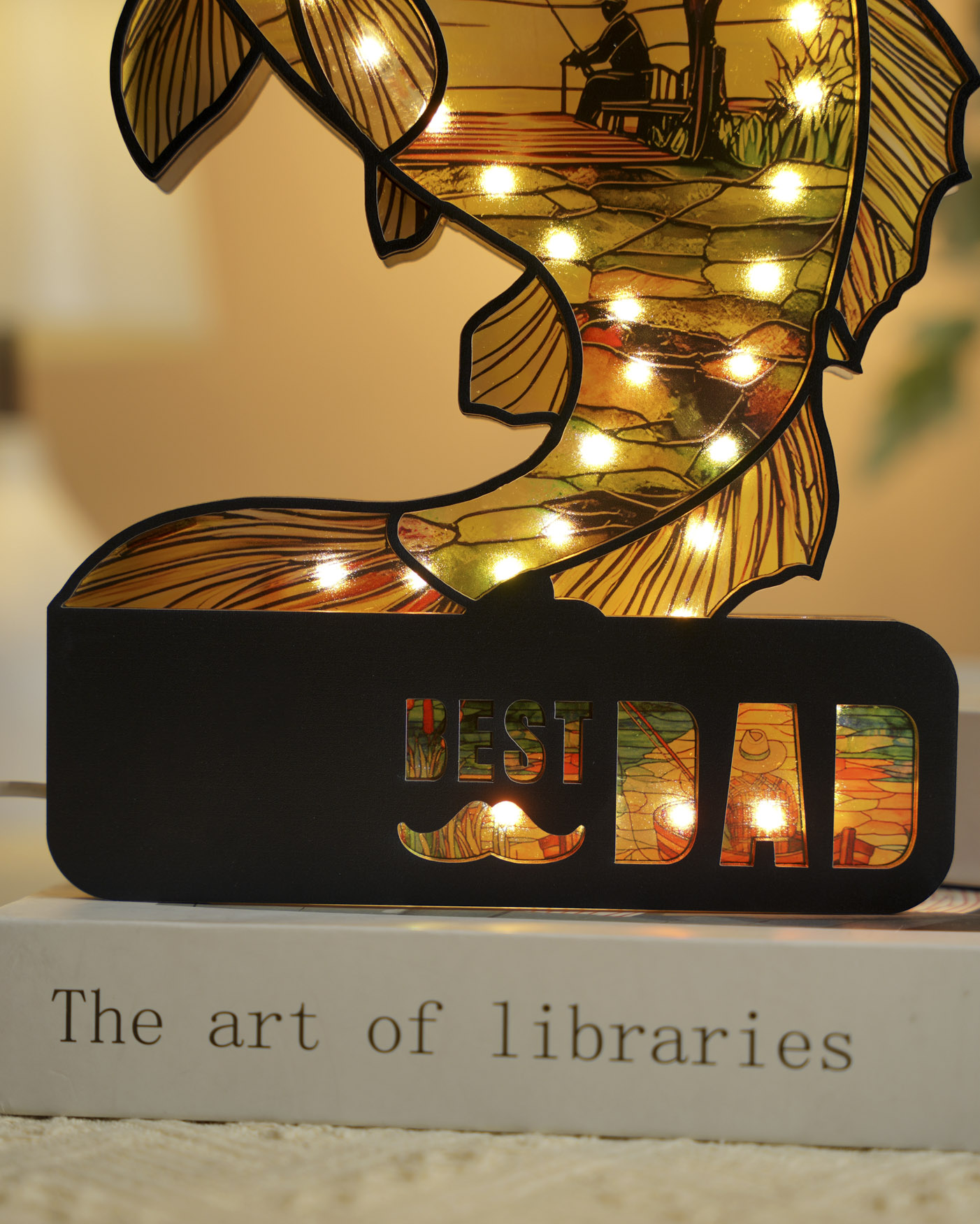 Custom Shape Suncatcher Photo Night Light Box