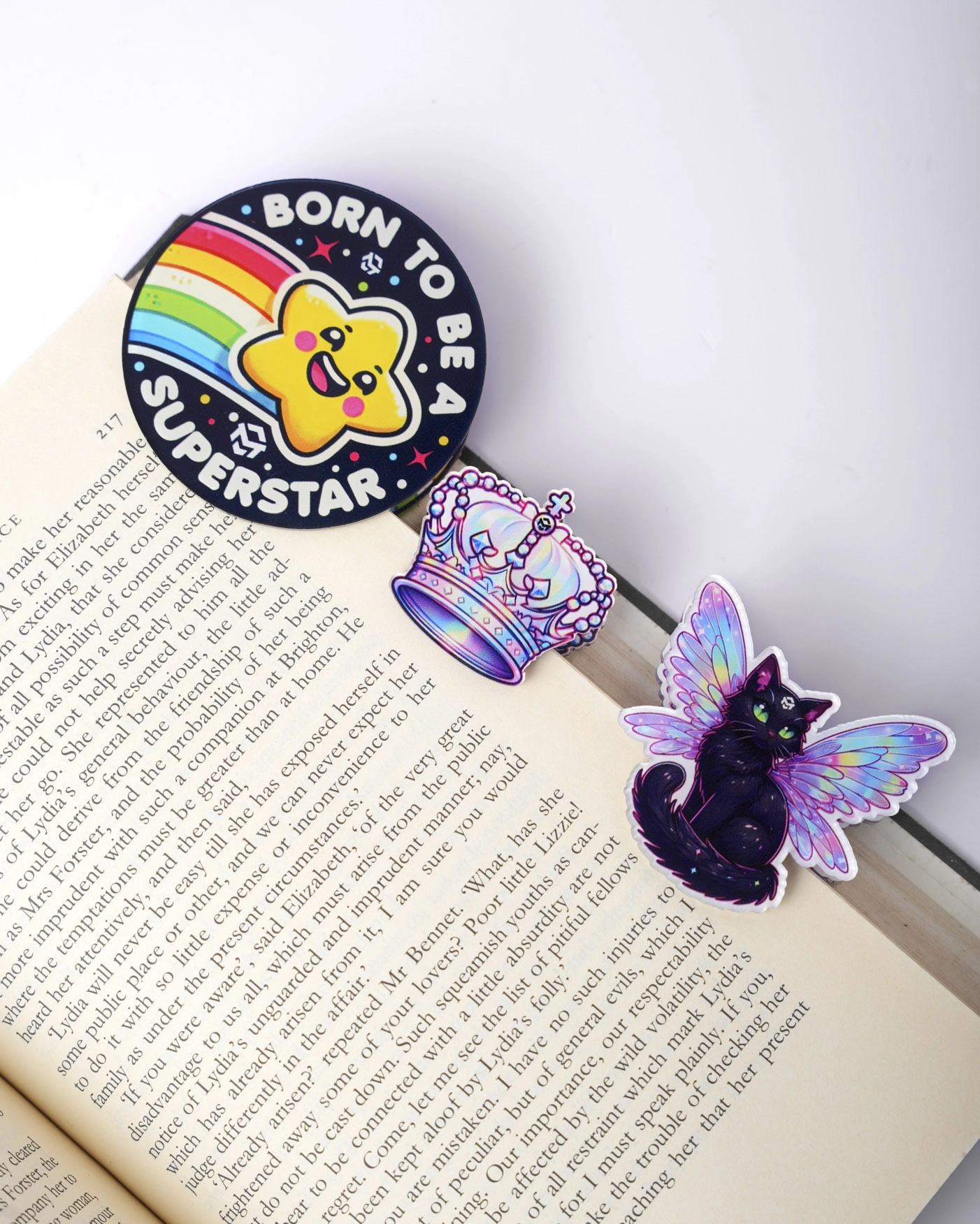 Custom Shape Acrylic Binder Clip