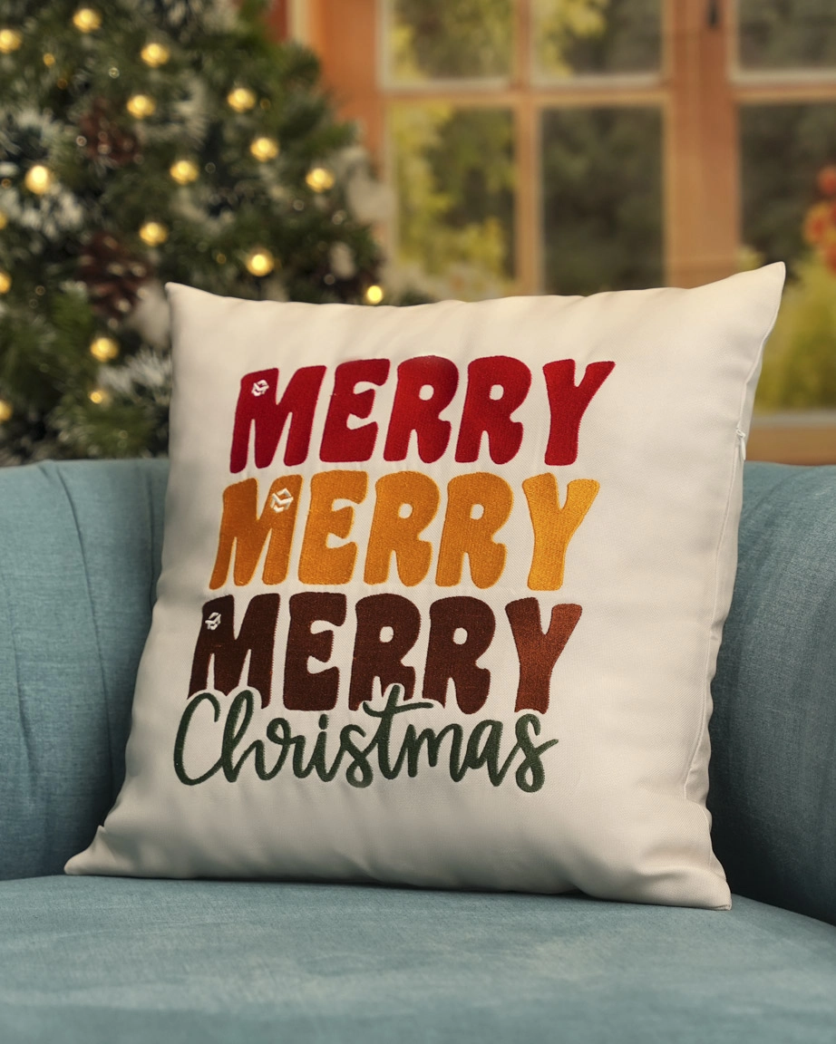 Embroidered Pillow