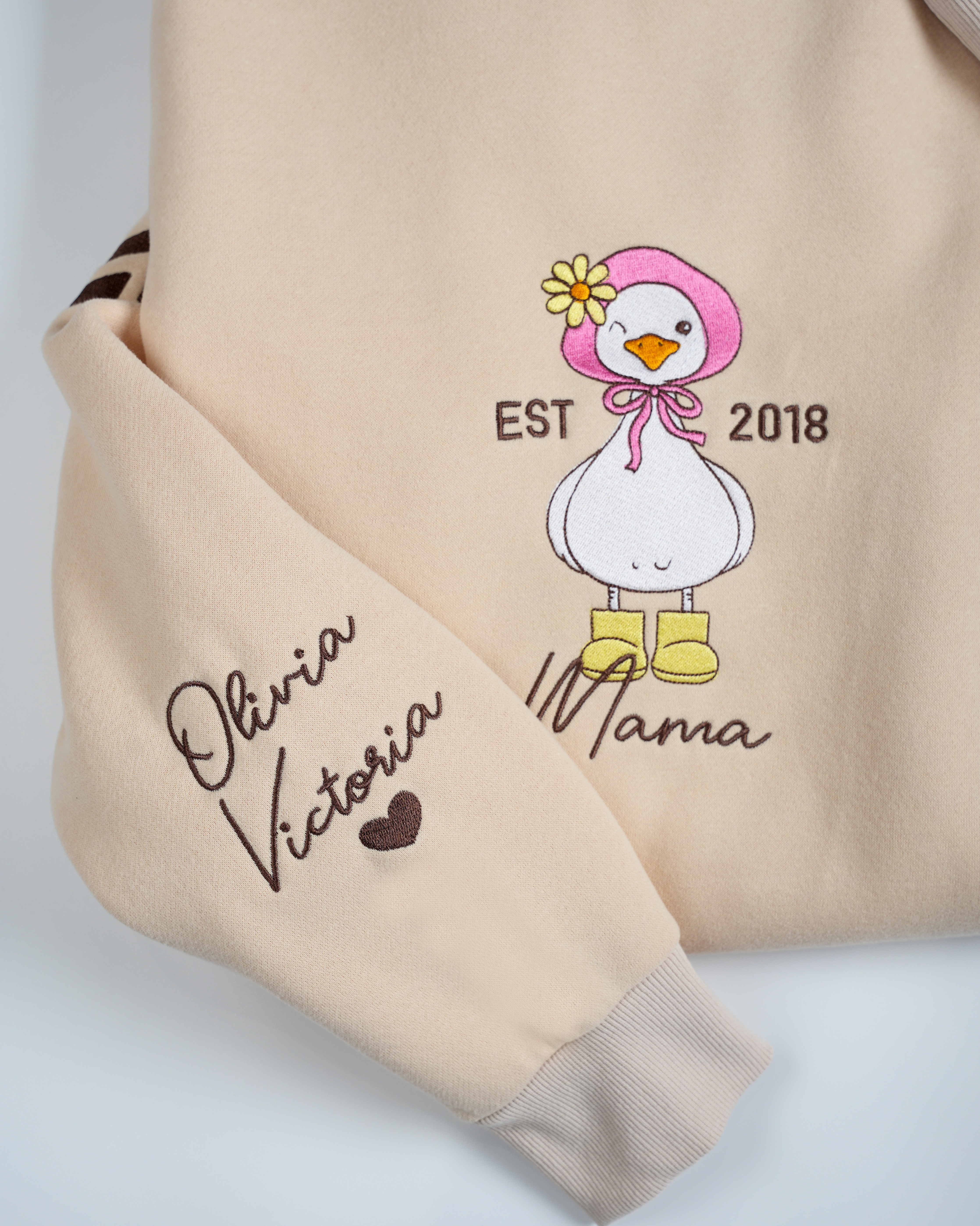 Embroidered Classic Unisex Sweatshirt