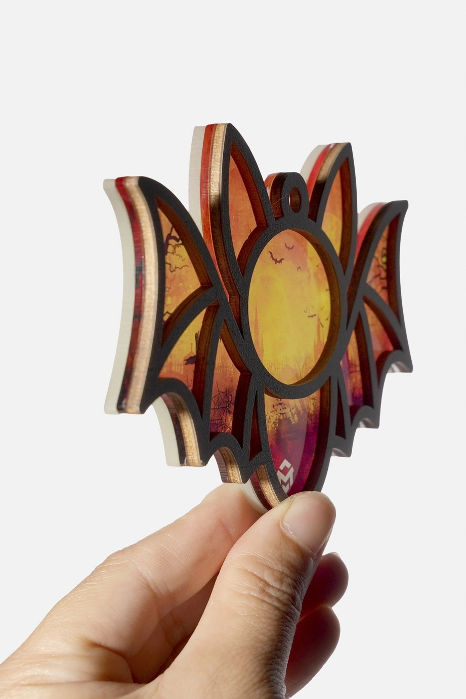 Custom Shape Luminous Suncatcher Ornament
