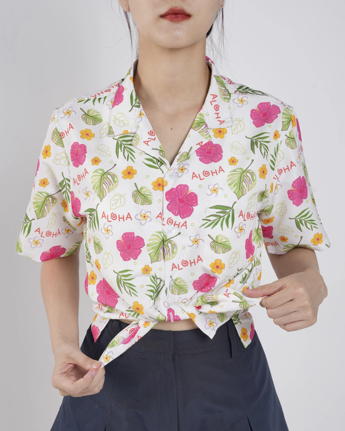 All-over Print Womens' Hawaiian Shirt