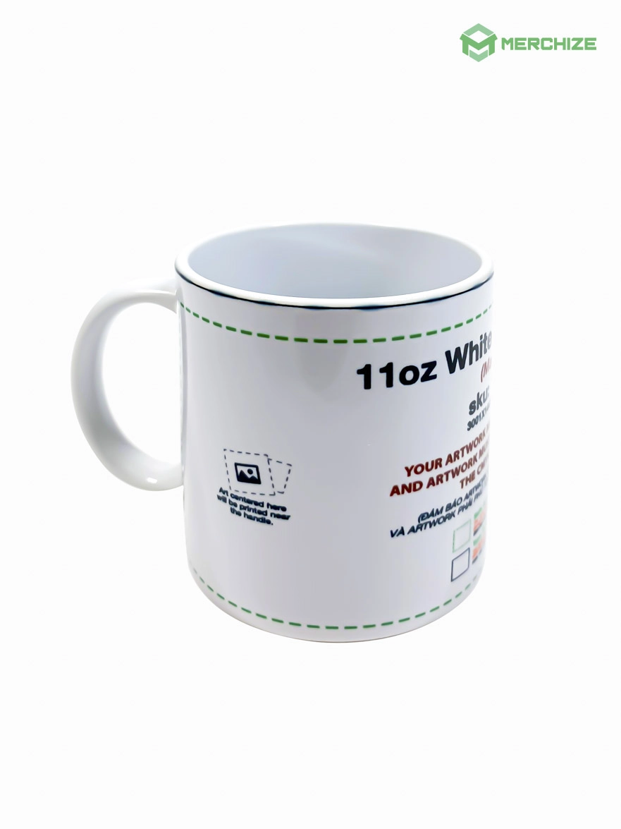 11 oz stoneware coffee mug 11 oz White Mug