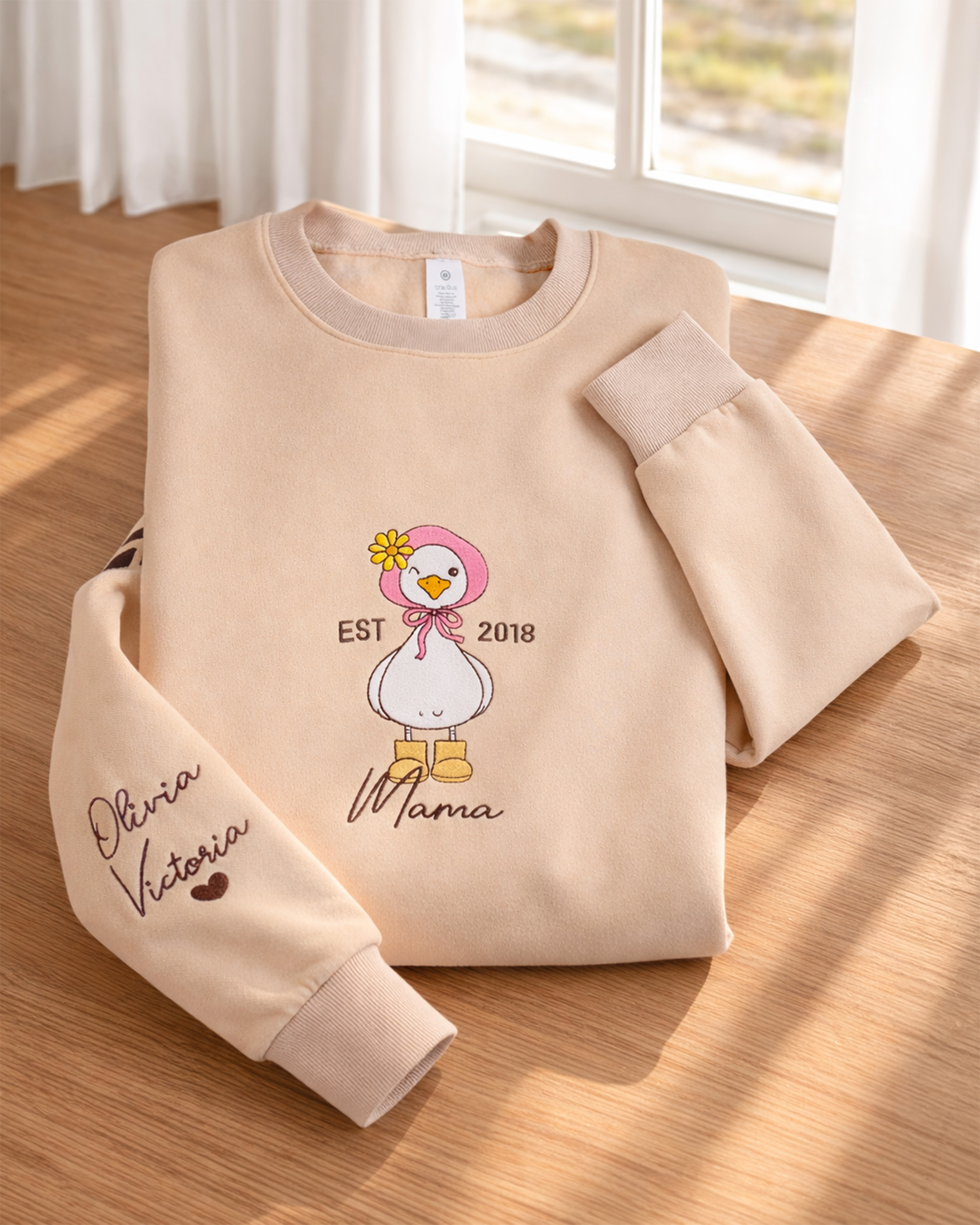 Embroidered Classic Unisex Sweatshirt