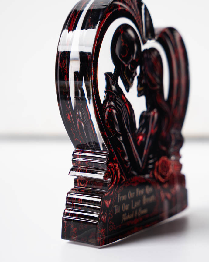 2-sided printed Acrylic Plaque (Without stand) 0.8 IN