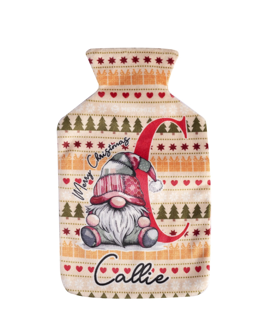 Plush Hot Water Bottle Cover