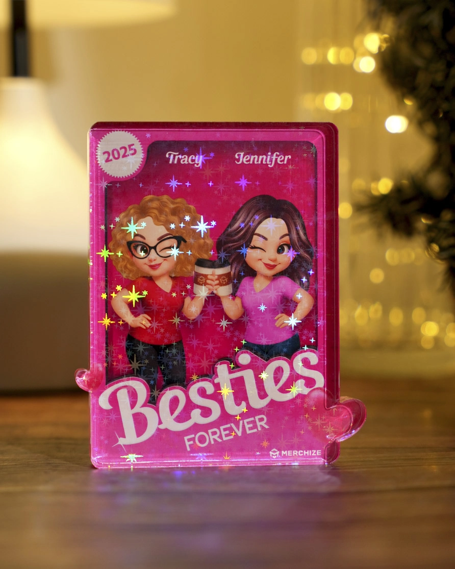 Hologram Acrylic Plaque (without stand) 0.6 IN