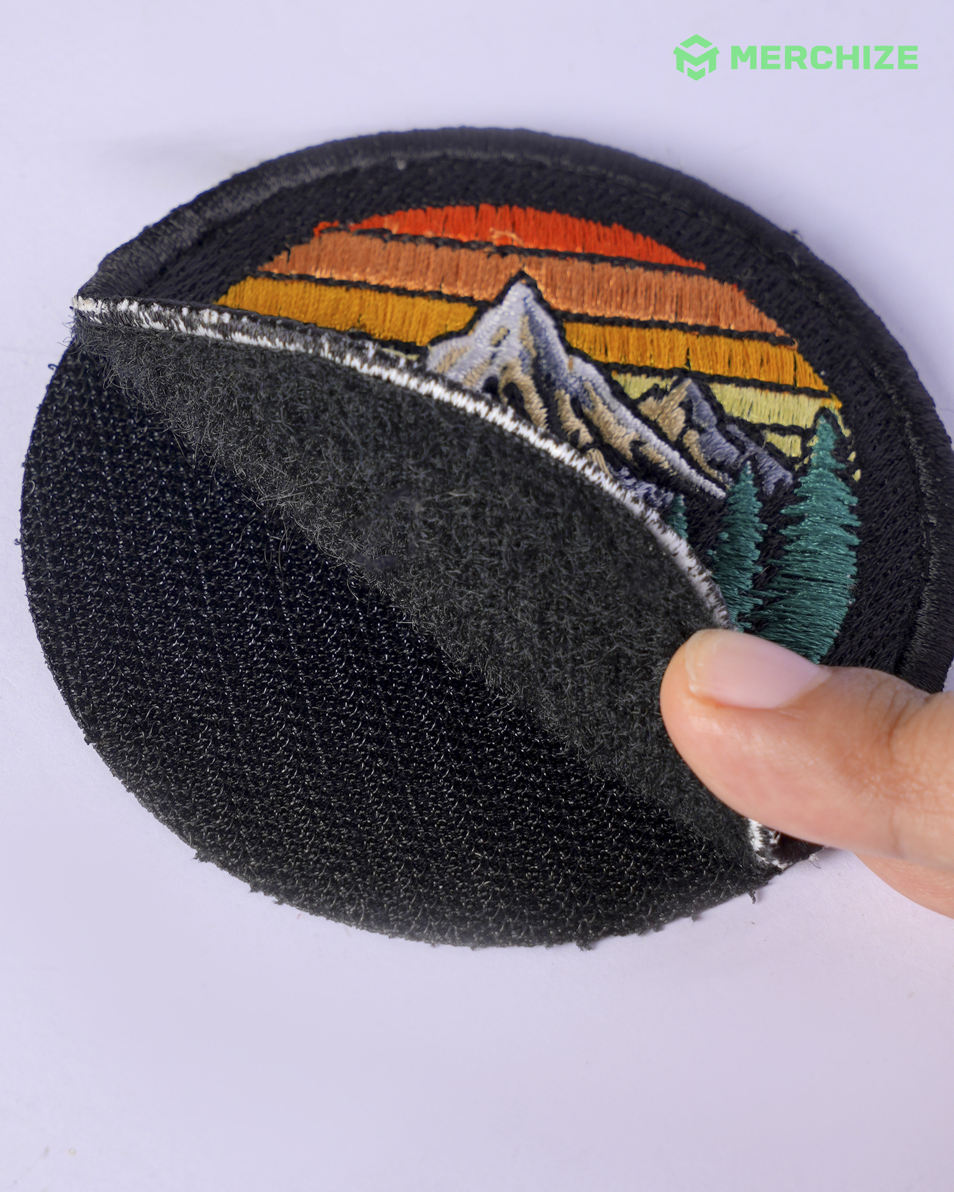 Custom Shape Embroidered Patch