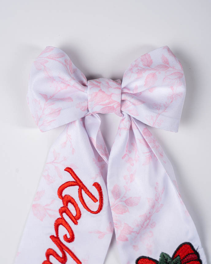 Embroidered Hair Scarf