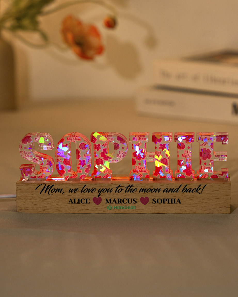 Hologram Name Night Light