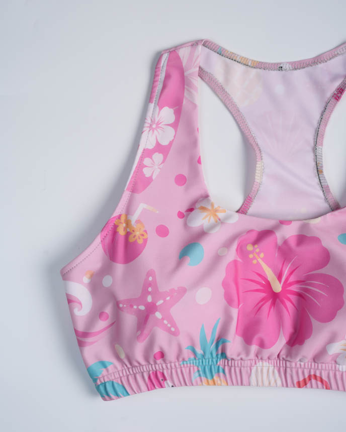 All-over Print Sporty Tank Bikini