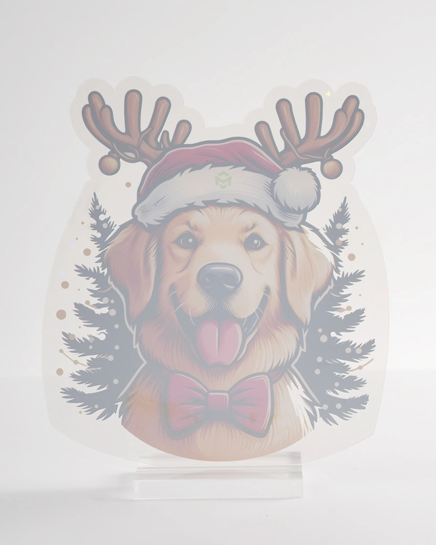 Custom Shape Hologram Plaque