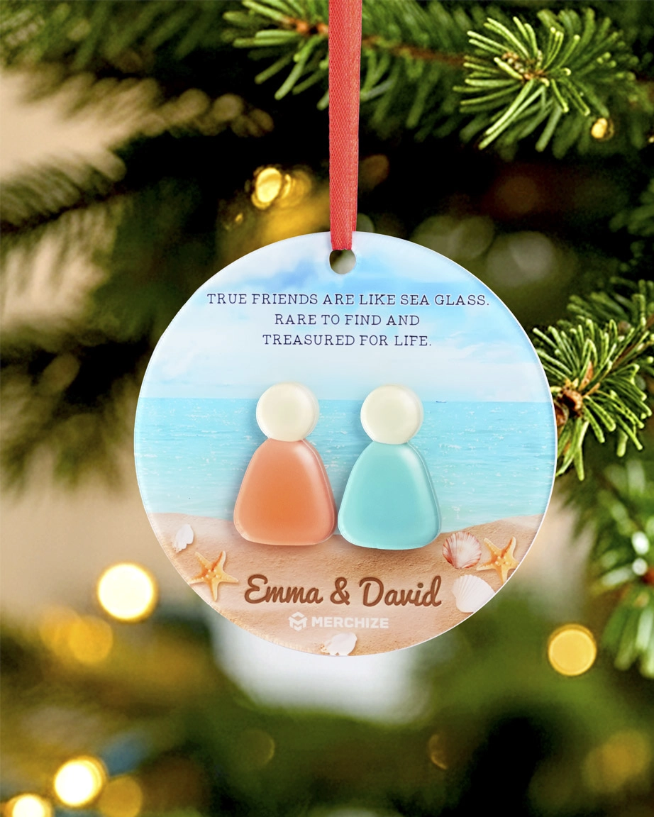 Custom Shape 2-Layer Acrylic Ornament
