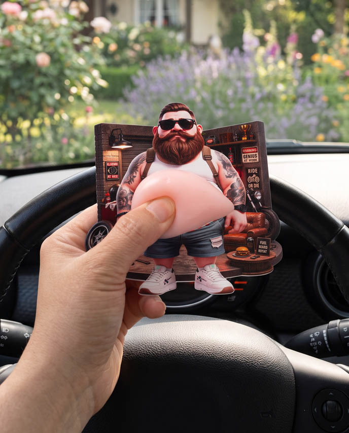 Custom Shape 1-side Acrylic Squishy Car Clip