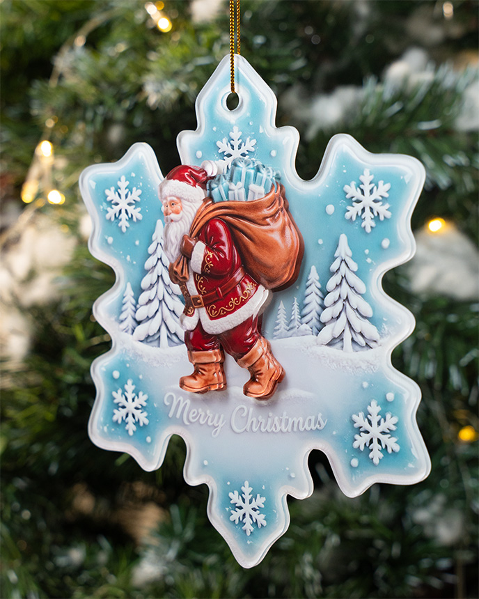 Custom Shape 2-Layer Acrylic Ornament (2-side Printed)
